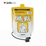 Electrodes de défibrillation pour défibrillateur automatisé externe lifeline adulte. compatible dea dsa
