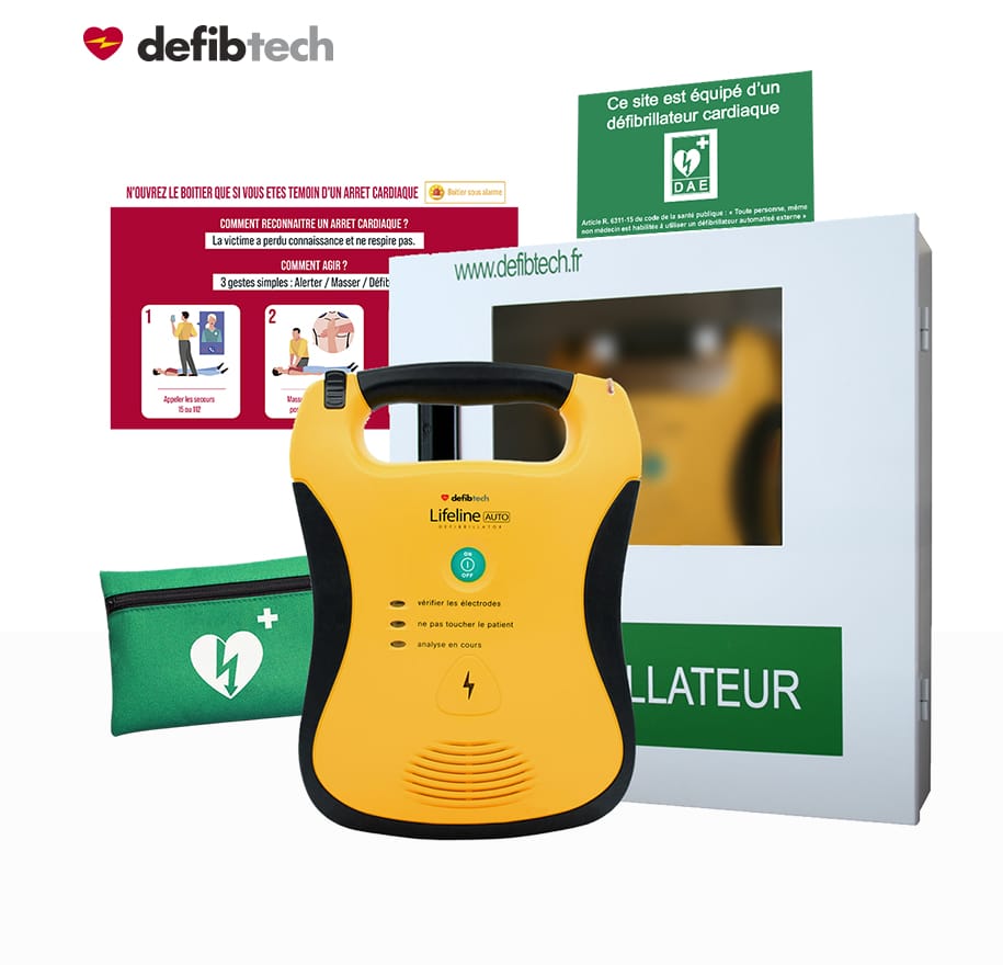 Défibrillateur Automatique LifeLine Auto (DCF-E120) - Incendis